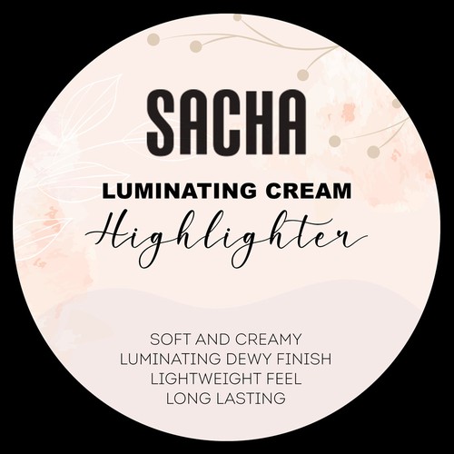 Sacha Luminating Cream Highlighter Design by GeorgioDesigns