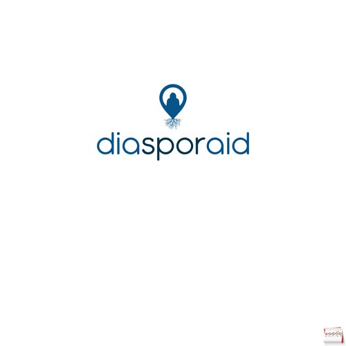 Design a powerful logo for diasporaid, an impact-oriented network/platform for expats Design by Kisidar
