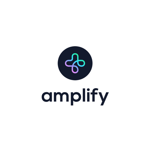 Design Amplify Logo di kosa design