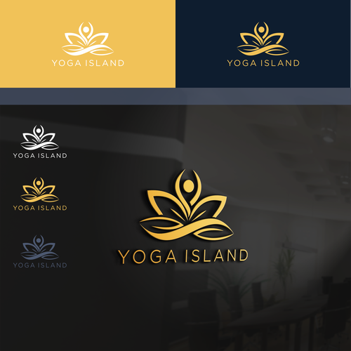 Women's yoga brand logo, Logo design contest