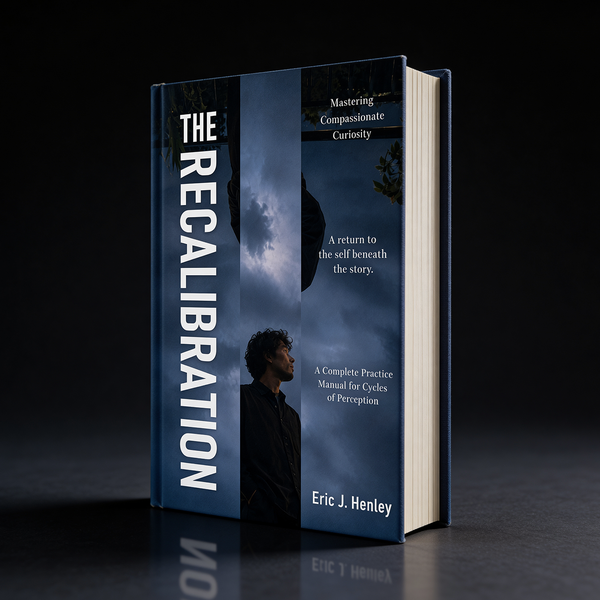 The Recalibration Book Cover Concept