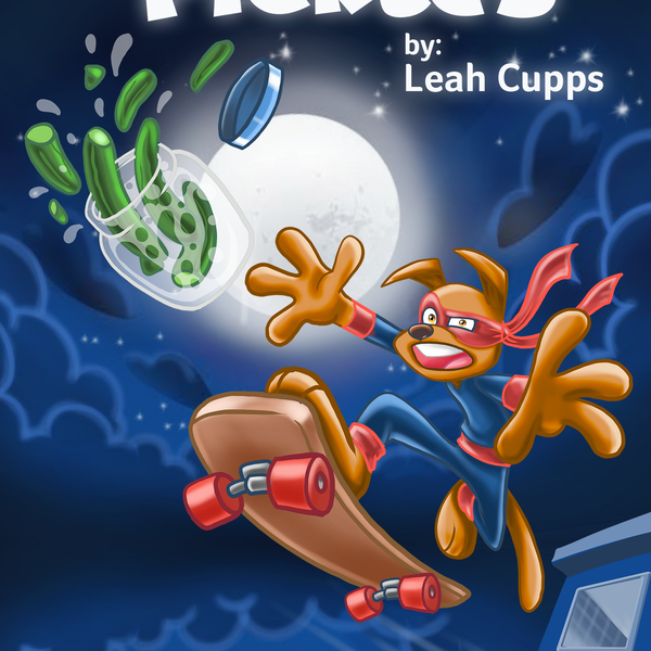 Design by Sneakerhead titled "Ninja Nickels and the trouble with Pickles."