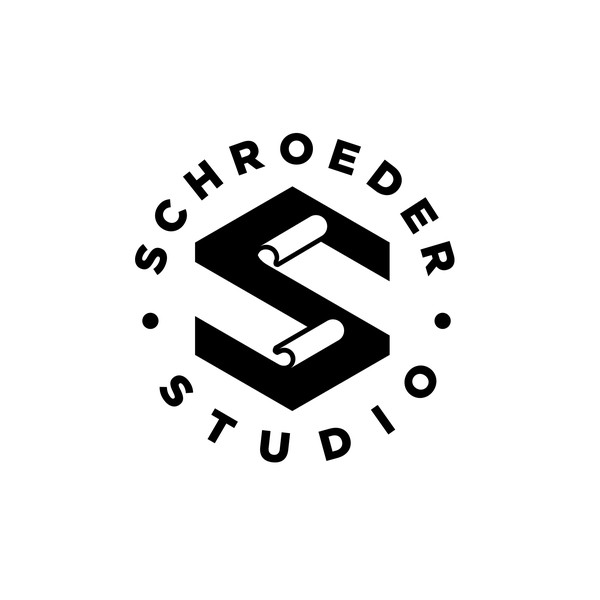 negative space logo design