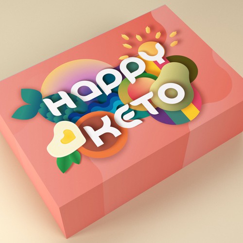 Packaging for food subscription box Design by 321letsgo