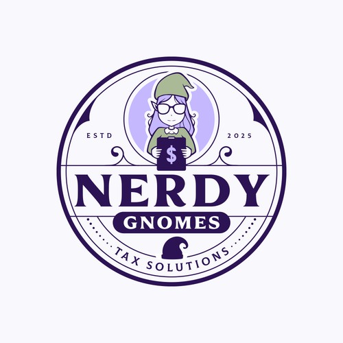 We need a fun, quirky yet professional logo/branding for a start up tax preparation business Design by Trzy ♛