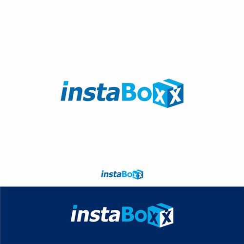 Instaboxx logo Design by zumiko
