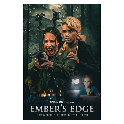 EMBERS EDGE - Captivating Movie Poster for our Thriller / Suspense / Drama Design by Ryasik Design