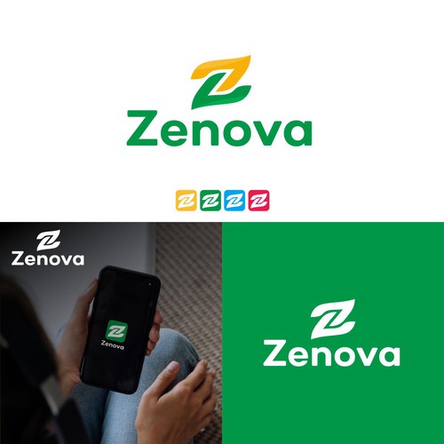 Zenova Logo: Revolutionary suite of health and wellness mobile apps Design by indrational