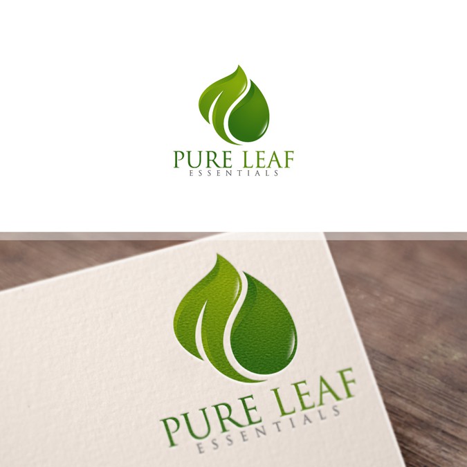 Create a logo for Pure Leaf Essential oils Logo design contest