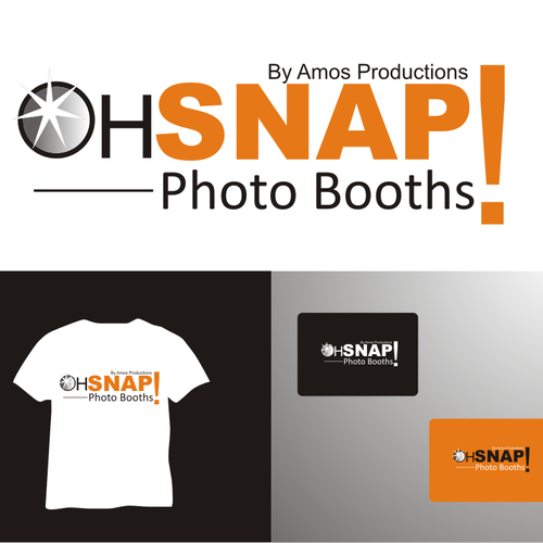 Help Oh Snap! Photo Booths with a new logo Design by bagasardhian11