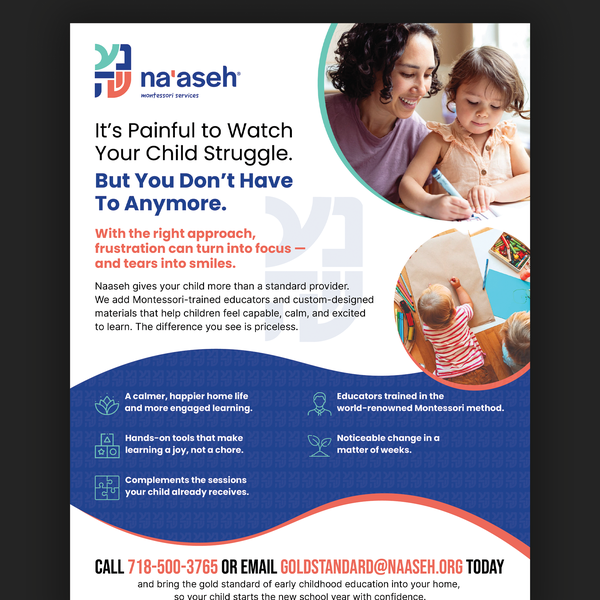 Ad for Premium Montessori-Based Educational Support