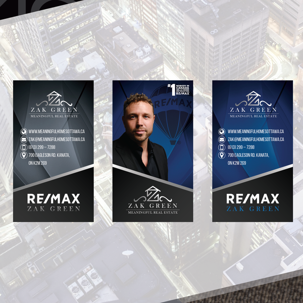 Businss Card Design for Real Estate
