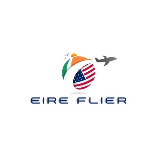 The Eire Flier logo-ontwerp door - t a i s s o n ™