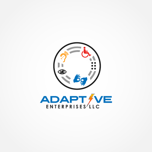 Logo for Technology Firm that Helps Disabled People Design by AngelusDesign