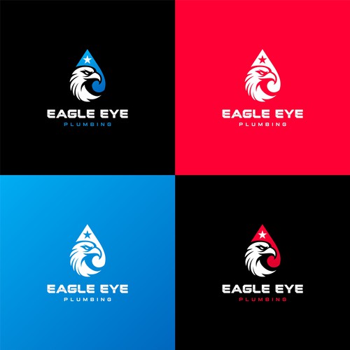 Eye catching and very marketable logo for plumbing company. The company name is Eagle Eye Plumbing Design by kerman
