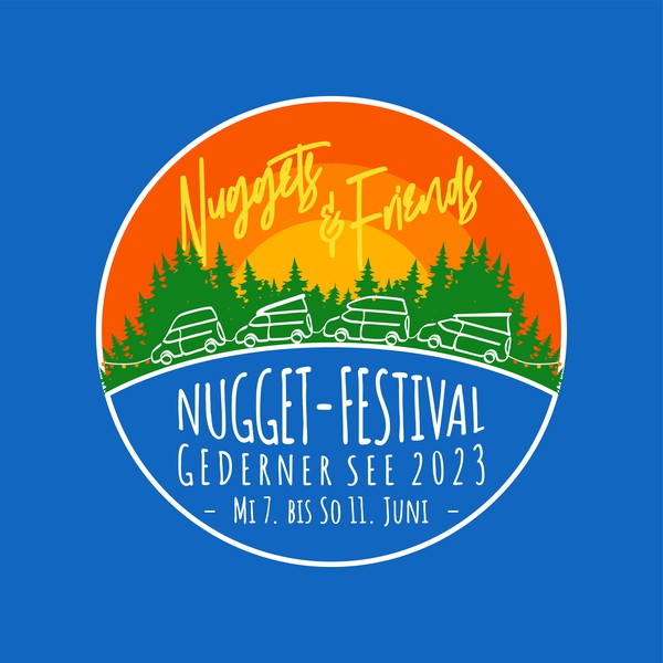Design by Ngupakarti titled "Nugget Festival logo"