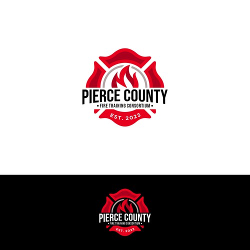 Fire Service Training Consortium Logo and Brand Design by MisterR