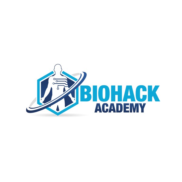 Design by pasAction™ titled "biohack.academy"