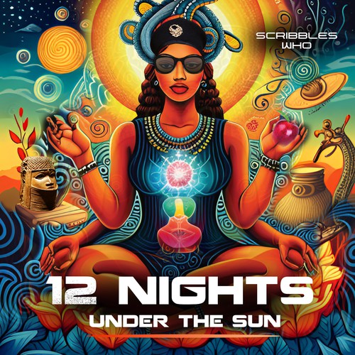 12 Nights Under the Sun - Album Cover Diseño de thebrilland