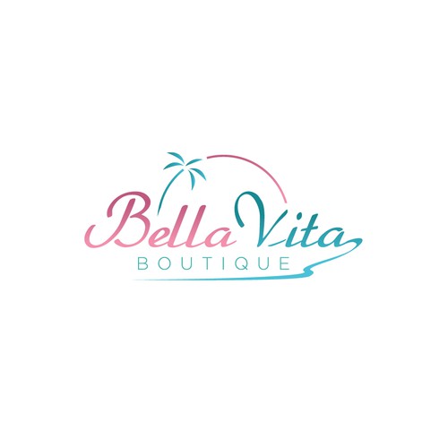 Design a beautiful logo for a eco friendly women's clothing store at the beach. Design by 123Graphics