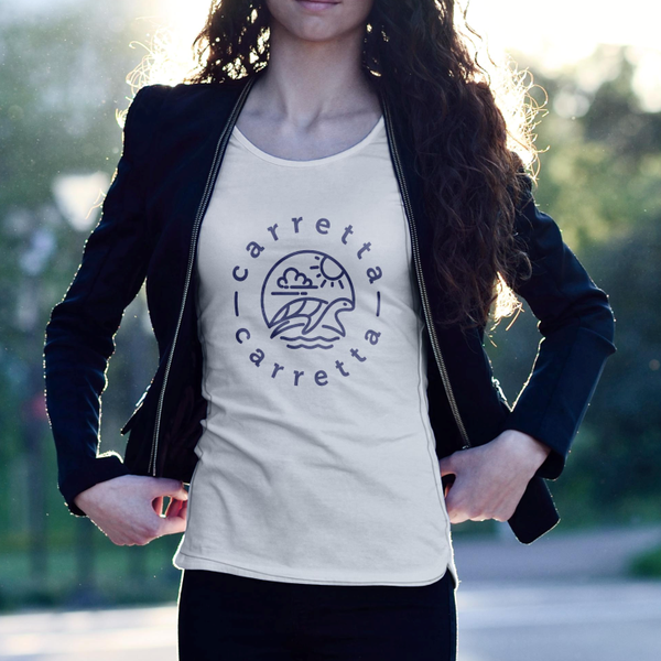 Diseño de AI_Noor™ titulado "Carretta Carretta"