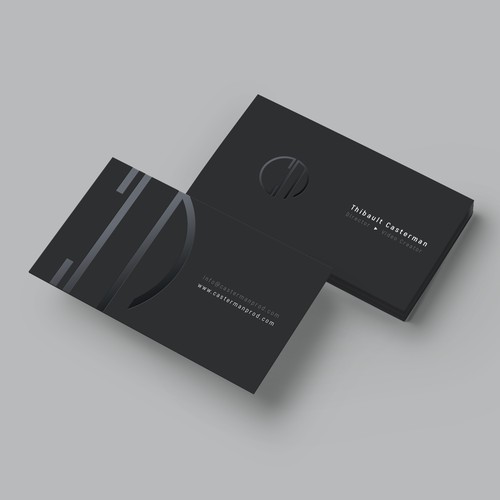 MINIMALIST - BLACK DESIGN Design by Hasanssin