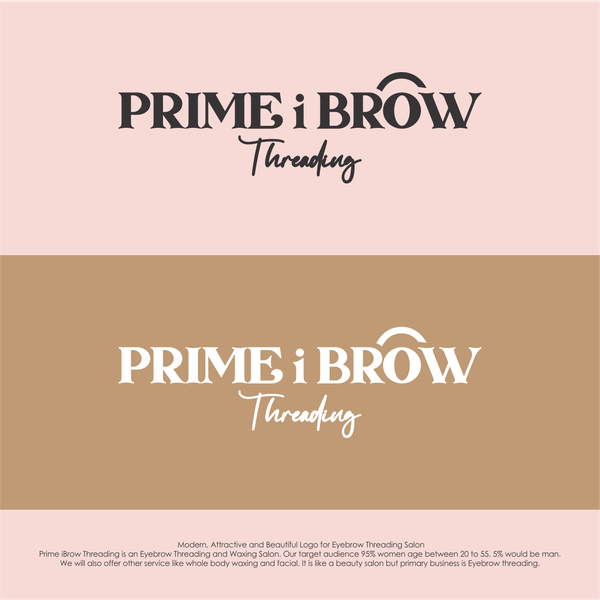  Modern, Attractive and Beautiful Logo for Eyebrow Threading Salon