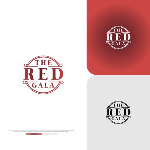 The Red Gala - Logo & Brand Guidelines Design by rzaltf