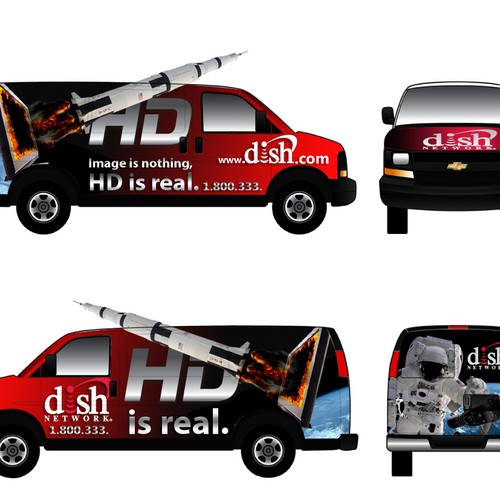 V&S 002 ~ REDESIGN THE DISH NETWORK INSTALLATION FLEET Design by Blacksugar