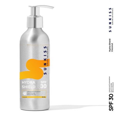 Luxury Sunscreen Label Design by dwinro