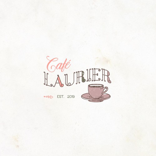 Logo needed for my mom's dream cafe in time for Mother's Day! Réalisé par red lapis