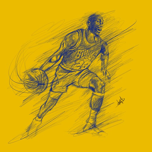 silhouette of an athlete Design by dsgrt.