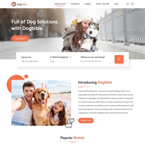 Web page design contest entry by Gendesign