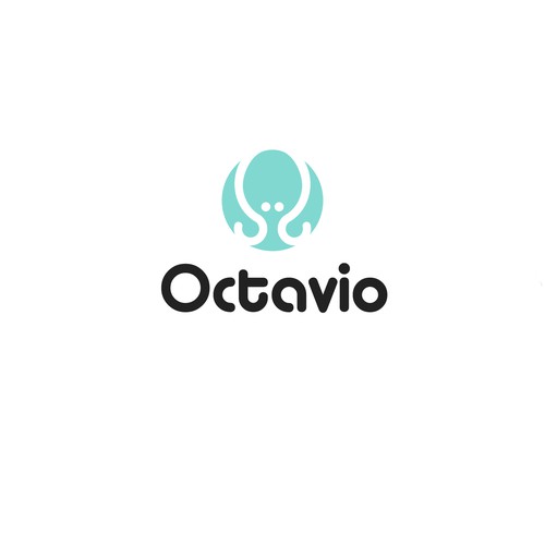 Black silhouette logo and mascot design for AI startup for trades Design by ShiipArt ✅