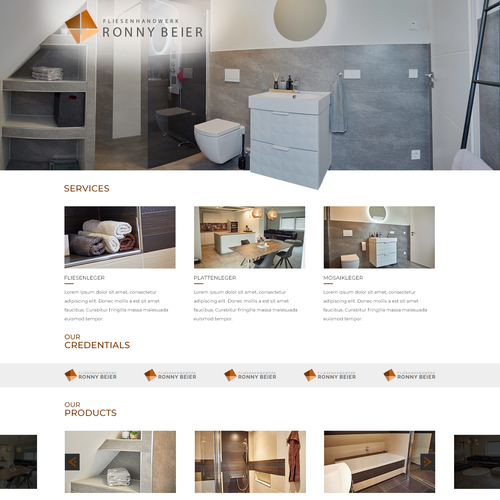 Web page design contest entry by 3151618