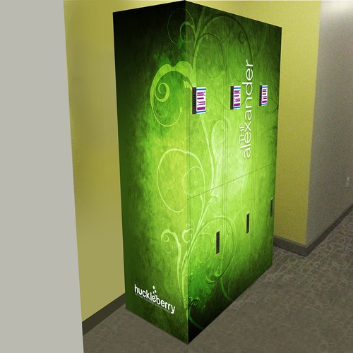 Custom Locker Wrap Design by zzzArt