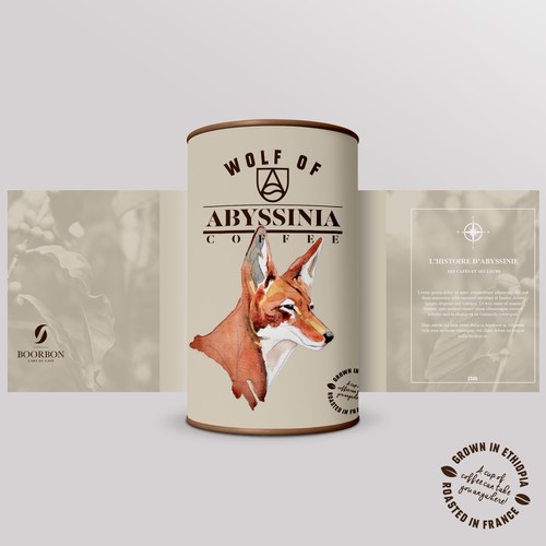 Design di Artistic, luxurious and modern packaging for organic and fair trade coffee bean di Druk