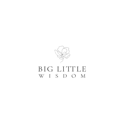 Create a pure & simple logo/ CI for "Big Little Wisdom" (Ayurvedic Inspired Skincare) Design by JU_PO