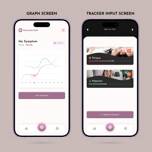Symptom Tracker App Design von MercClass
