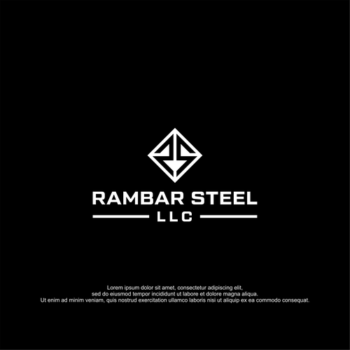 Minimalist Steel Framing Construction Design by ᶜˢ░ₒᵤᵣₐGraphic