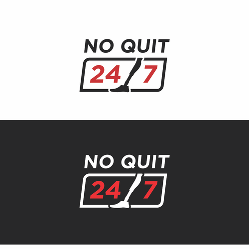 No Quit 24/7 Design by CRE8Designs™