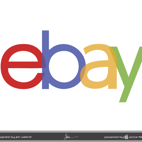 99designs community challenge: re-design eBay's lame new logo! Design réalisé par jimvalenti