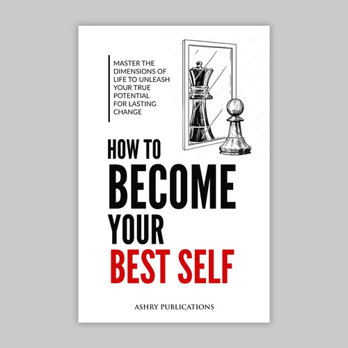 Book Cover: How To Become Your Best Self Design by Retina99