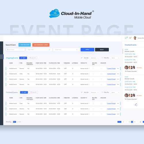 Designing an Intuitive Customer Facing Portal for Our Hybrid Solution on LAMP Design by FuturisticBug