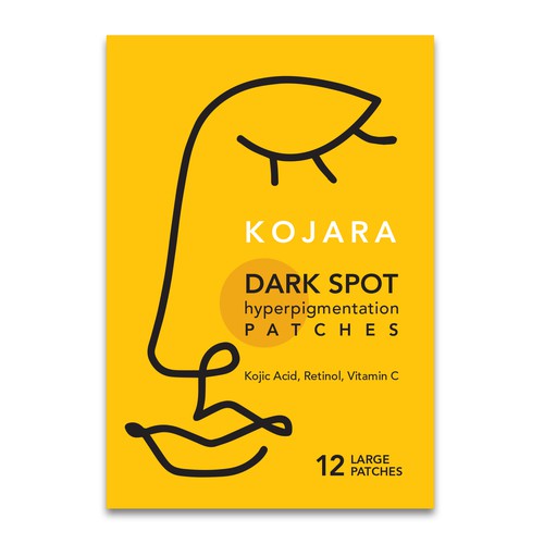 DARK SPOT PATCH PACKAGING Design by ve_sta
