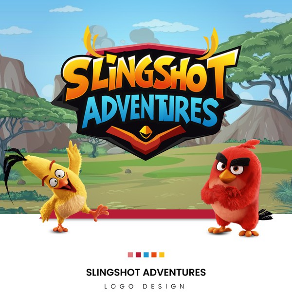 Slingshoot Adventures Logo design