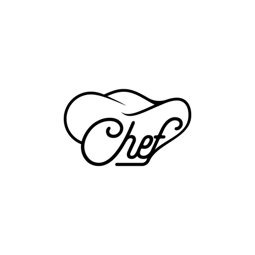 "CHEF": Food & Cooking Social Media Logo Design by MrBaba