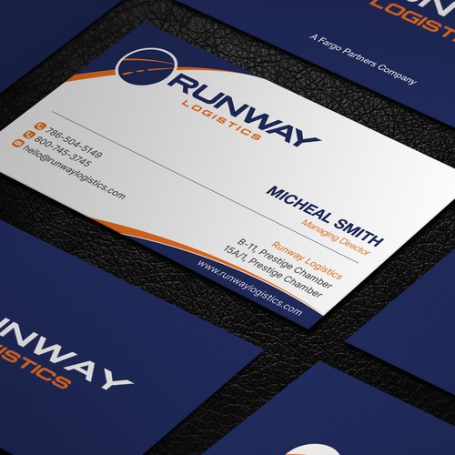 Design di Runway Logistics Business Card di ™SF_Design™