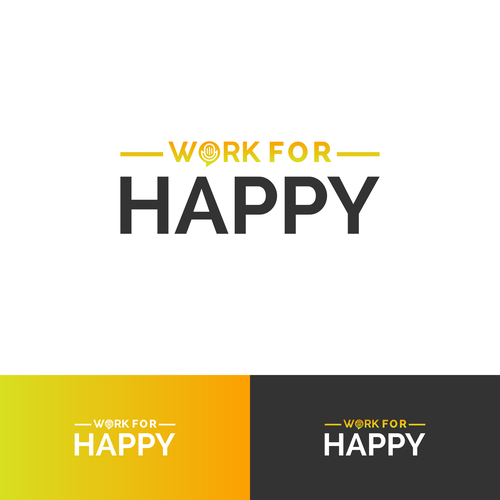 We need a fun and engaging Podcast logo for a Pod about happiness in work and life Design by keoart