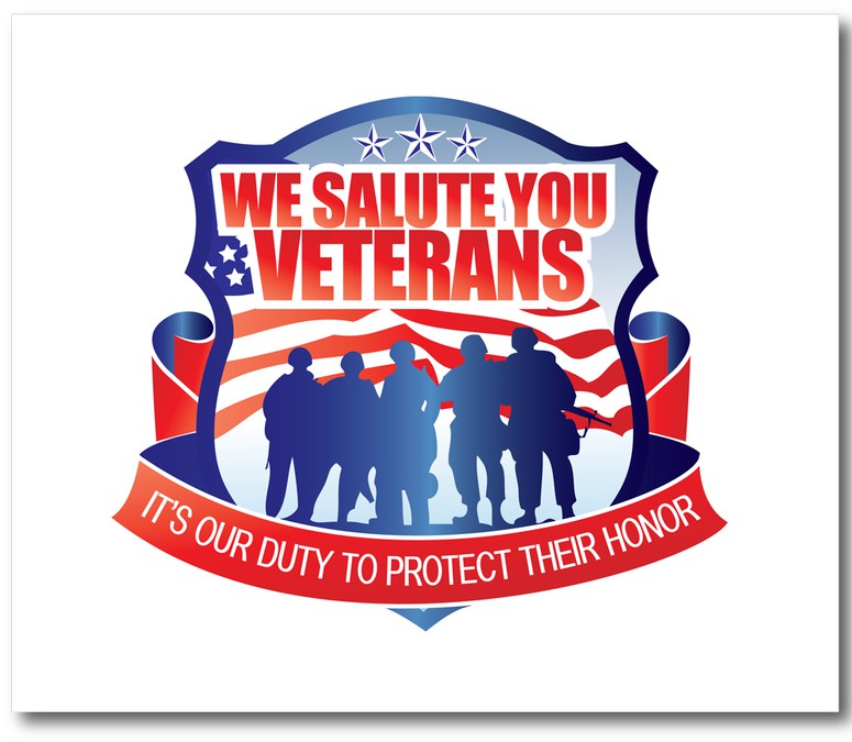 Help We Salute You Veterans with a new logo | Logo design contest